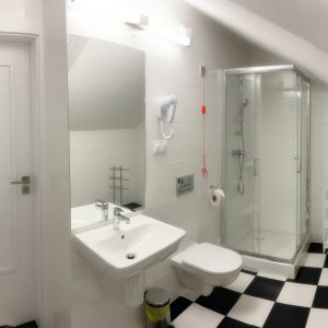 Łazienka w pokoju 2-osobowym
