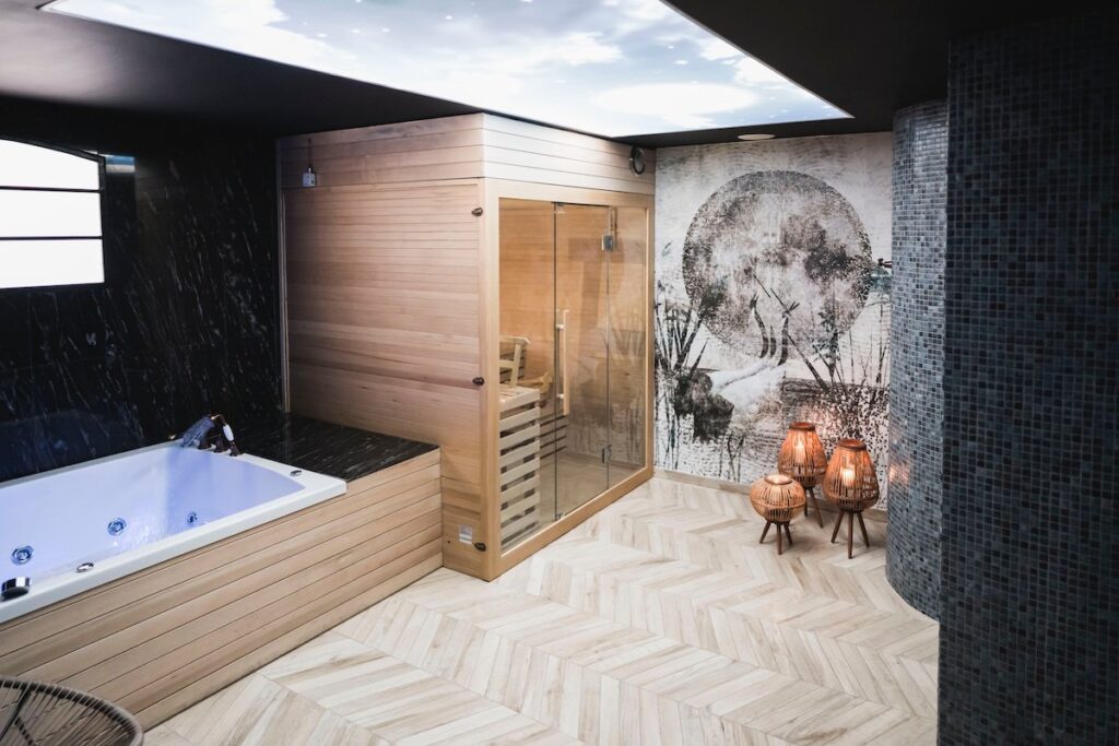 SPA: jacuzzi i sauna