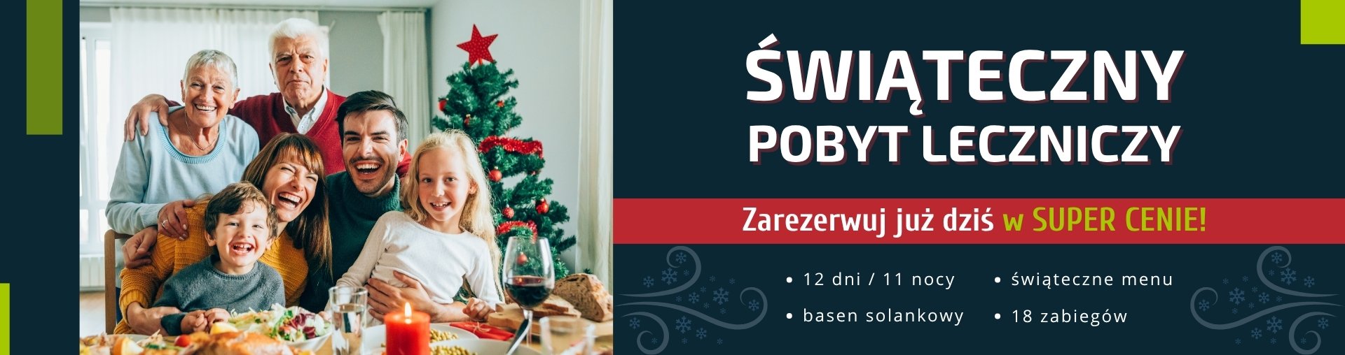 pobyt świąteczny